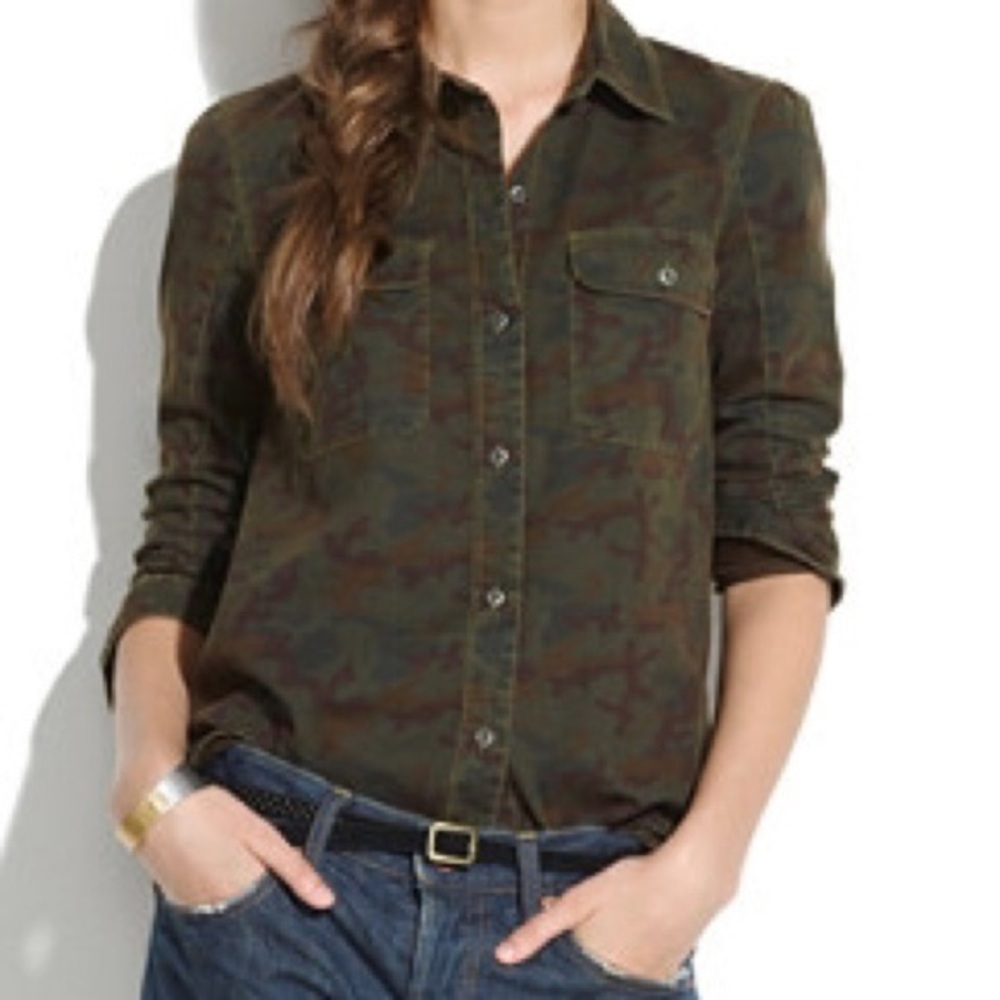 Madewell Camo Shirt